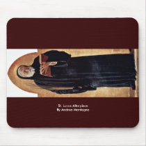 St. Lucas Altarpiece  By Andrea Mantegna Mouse Pads