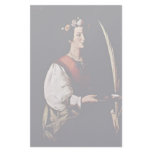St. Lucia By Zurbarán Francisco De stationery