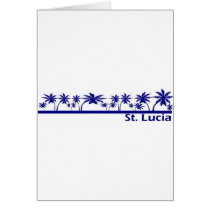 St. Lucia Greeting Card