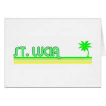 St. Lucia Greeting Cards
