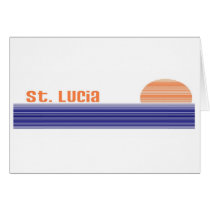St. Lucia Greeting Card