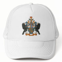 St. Lucia Coat of Arms Hat by FlagTshirts St. Lucia Coat of Arms Hat