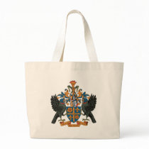 St. Lucia Coat of Arms Tote Bag by FlagTshirts St. Lucia Coat of Arms Tote Bag