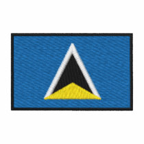 St. Lucia embroidered shirts by ZazzleEmbroidery St. Lucia embroidered shirts
