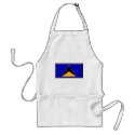 St. Lucia Flag aprons by jacinto888 St. Lucia Flag aprons