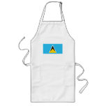 St. Lucia Flag Apron