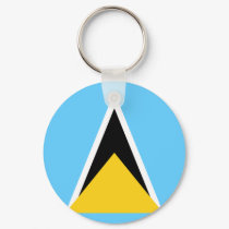 St Lucia Flag keychains by demavin St Lucia Flag keychains