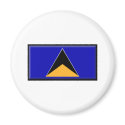 St. Lucia Flag magnets by jacinto888 St. Lucia Flag magnets
