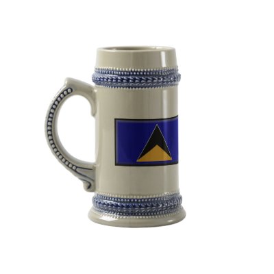 St. Lucia Flag Mug by jacinto888