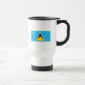 St. Lucia Flag Mug