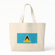 St. Lucia Flag Tote Bag by FlagTshirts St. Lucia Flag Tote Bag
