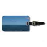 St. Lucia Horizon Blue Ocean Tag For Luggage