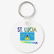 St. Lucia keychains