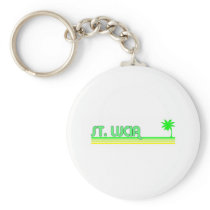 St. Lucia Keychain