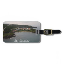 St Lucia Luggage Tag luggage tags