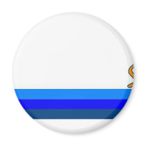 St. Lucia Refrigerator Magnet