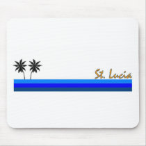 St. Lucia Mouse Pad