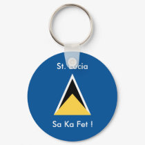 St. Lucia, Sa Ka Fet Key Chain keychains