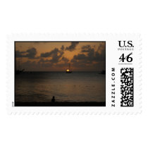 St Lucia sunset postage by pcelias St Lucia sunset postage