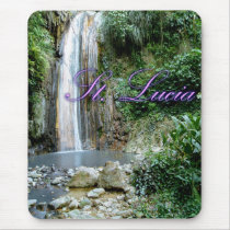 St Lucia Waterfall Mousepads
