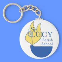 St. Lucy Keychain