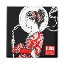 St. Lucy of Syracuse Magnet (Square) magnets