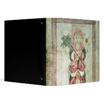 St. Luke and his winged calf 3 Ring Binders