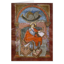 St. Luke, from the Gospel of St. Riquier Cards