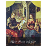 St. Luke Painting The Virgin By Marten Van Heemske flyers
