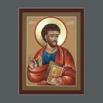 St. Luke Prayer Card postcards