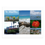 St. Maarten-Sint Martin Photography Collage Postcards