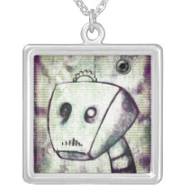 St. Machina Robot Pendant necklaces