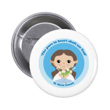St. Maria Goretti Buttons