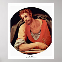 St. Mark By Bronzino Angelo Poster
