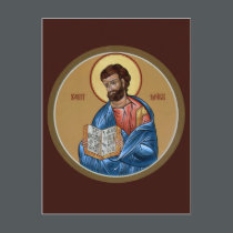 St. Mark Prayer Card postcards