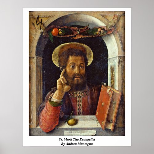 St. Mark The Evangelist By Andrea Mantegna Posters