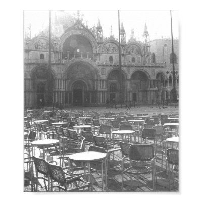 St. Marks Square Venice Italy Photo Print Poster by BellaRossini