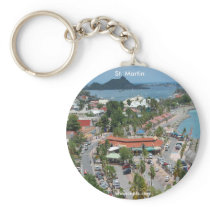 St. Martin and Marigot Bay Photo Key Chains