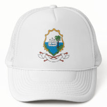 St. Martin Coat of Arms hats by FlagTshirts St. Martin Coat of Arms hats