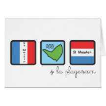St Martin Greeting Card