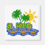 St. Martin State of Mind magnet