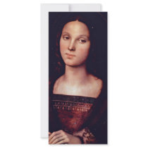 St. Mary Magdalene By Perugino Pietro Custom Rack Card