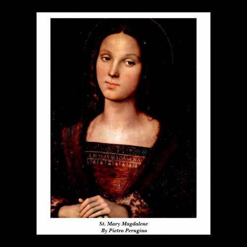 St. Mary Magdalene By Pietro Perugino Poster