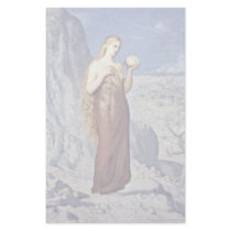 St. Mary Magdalene In The Desert By Puvis De Chava Customized Stationery