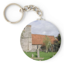 St Mary, Turville, Buckinghamshire Key Chain