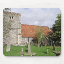 St Mary, Turville, Buckinghamshire Mouse Pads