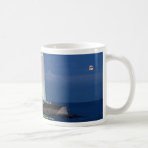St. Mary's Lighthouse, Whitely Bay, Tyne and Wear, Coffee Mug