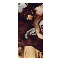 St. Matthew And The Angel Detail By Michelangelo Rack Card Design