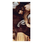 St. Matthew And The Angel Detail By Michelangelo Rack Card Design