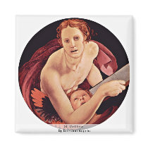 St. Matthew By Bronzino Angelo Magnet
